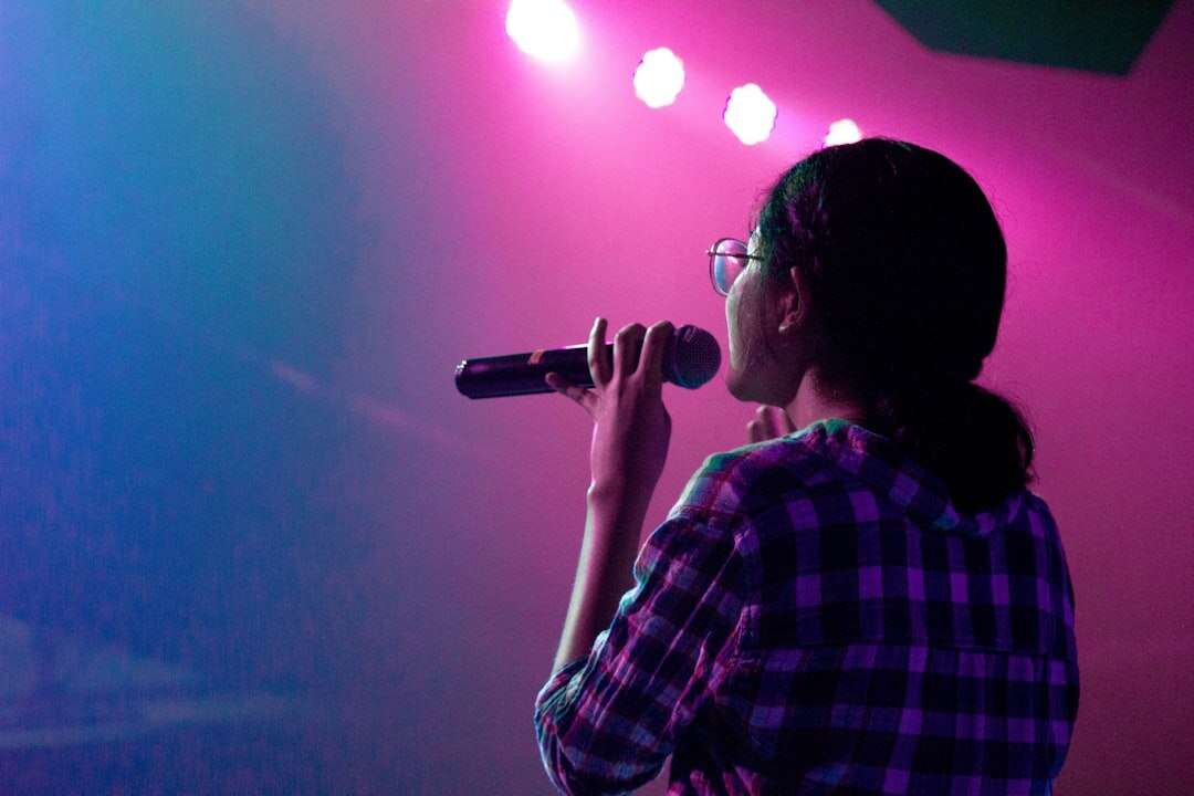 singer on stage comeback