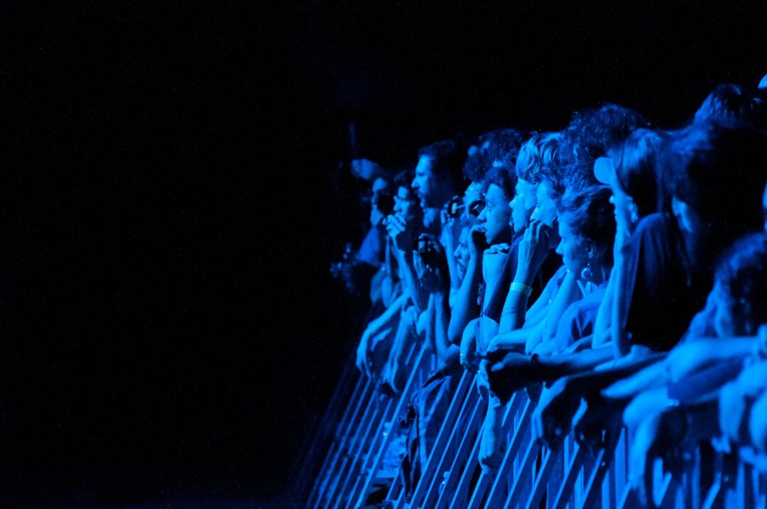 people in audience
